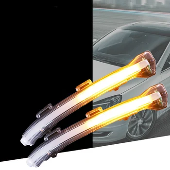 

Car Rearview Mirror Modified Mirror Led Water Turn Signal For Volkswagen Golf 7, Golf 7.5, Golf Tour, Touran L, Lingdu