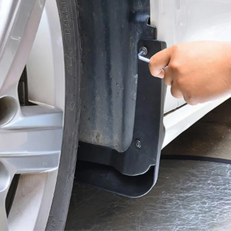 

PT Mudguards car Mud guard fender mudguard car flipper with install tools dustproof Mud proof free shipping