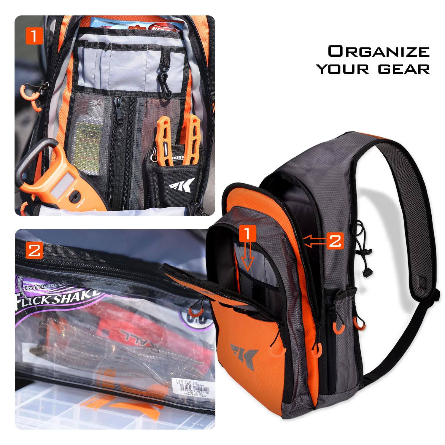 KastKing Pond Hopper Sling Tackle Bag 