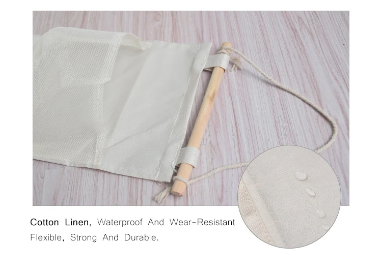 XZJJA креативная хлопковая льняная подвесная сумка для хранения Настенный шкаф подвесная Сумка водонепроницаемая косметическая игрушка органайзер для мелочей
