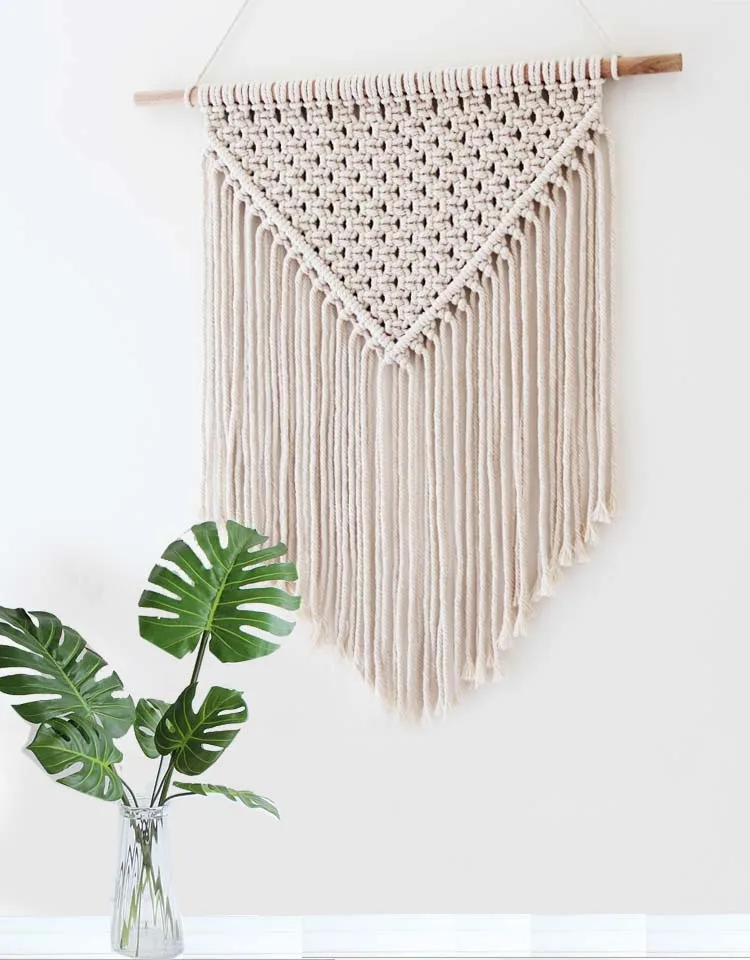 macrame wall hanging handmade macrame tapestry 40*60cm