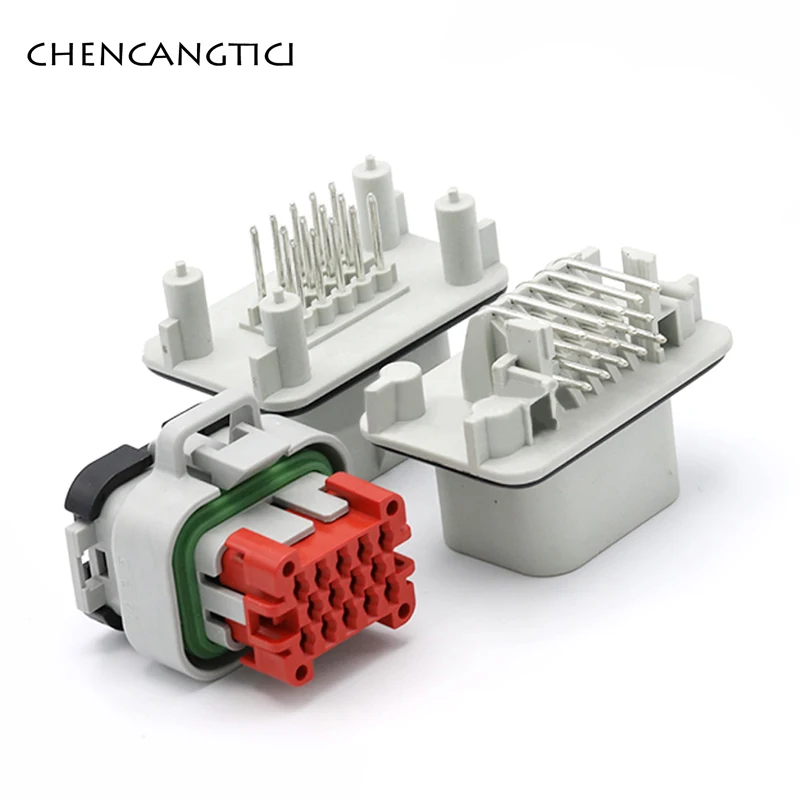 1 комплект 14 Pin Way AMP Seal Tyco автомобильный разъем ECU PCB штекер Автомобильный гнездо