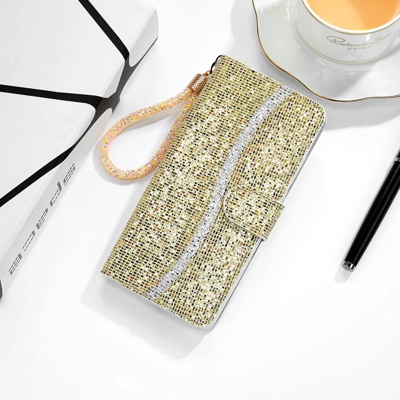 Luxury Diamond Glitter Wallet Flip Case For XiaoMi RedMi Note 7 8 Pro 8Pro 8T 9S 6A 7A 8A Note8T Note9S PU Leather Cover RedMi7A xiaomi leather case