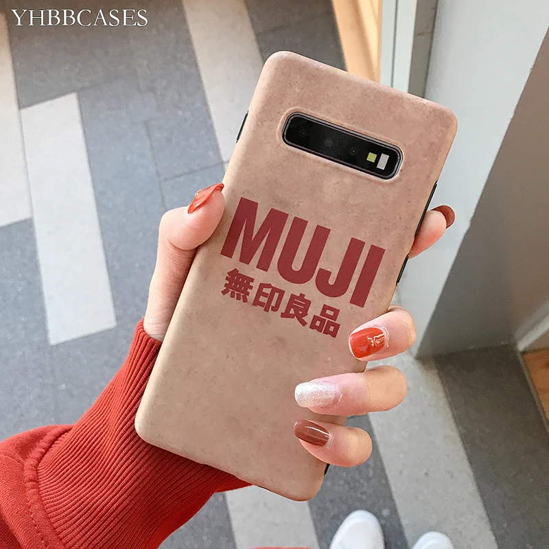 Чехол YHBBCASES в стиле ретро из крафт бумаги для Samsung Galaxy S10 S8 S9 Plus мягкие силиконовые