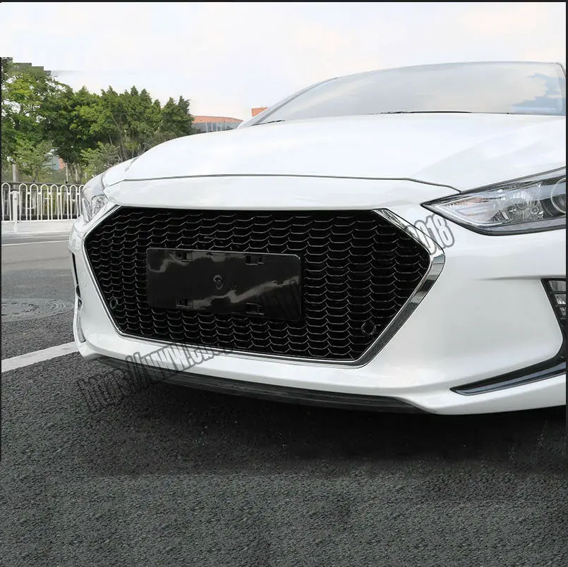 Передняя решетка решетки решетка радиатора хром для hyundai Elantra Avante
