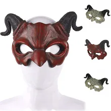 Маска на Хэллоуин унисекс, костюм злодей, вечерние, на Хэллоуин, Mardi Gras, Классическая маска животного тушь на Хэллоуин, Hombre 20H