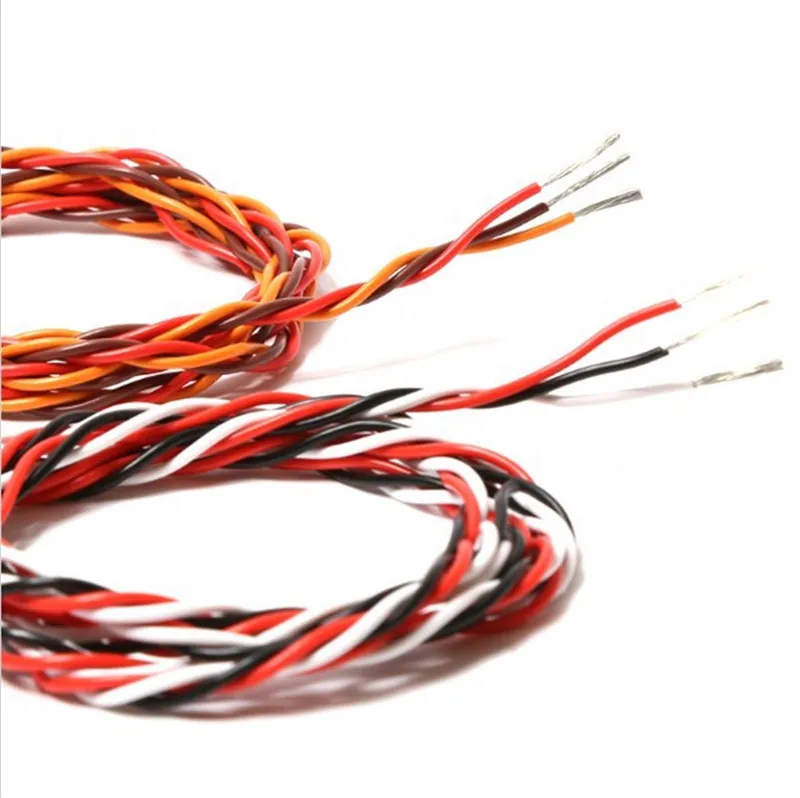 32 Feet 22AWG 60cores Twisted Servo Lead Extended Cable Wire For JR Extension 