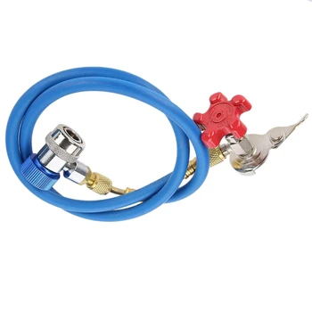 

R134A Car Air Conditioner Refrigerant Recharge Hose with Can Opener for R502 R12 R22 Refrigerant