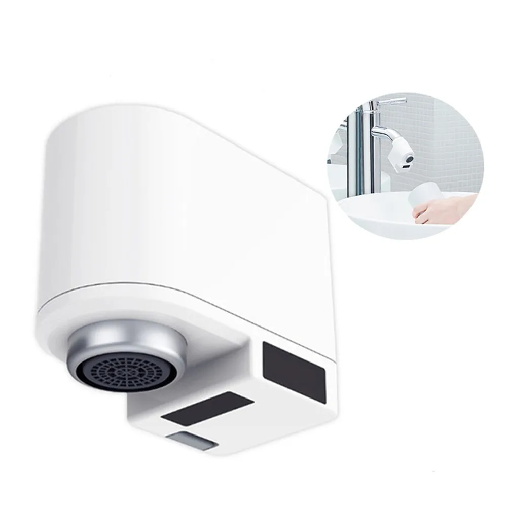 

Original Automatic Water Saver Tap Smart Faucet Sensor Infrared Water Energy Saving USB Charging Device Kitchen Bath Nozzle Tap