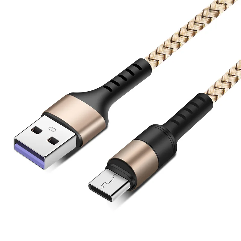 5А usb type C кабель для huawei P30 P20 Lite Xiaomi Mi 9 Quick Charge 3,0 usb type C зарядный кабель для samsung S8 S10 9