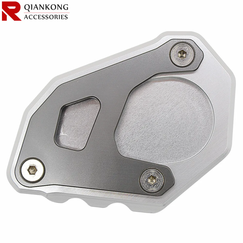 SSE-006-SL-GY Kickstand увеличенная боковая Подставка-подставка для расширения опорная пластина боковая подставка с увеличенной растяжкой для KTM 1290super adventure r - Цвет: SSE-006-SL-GY