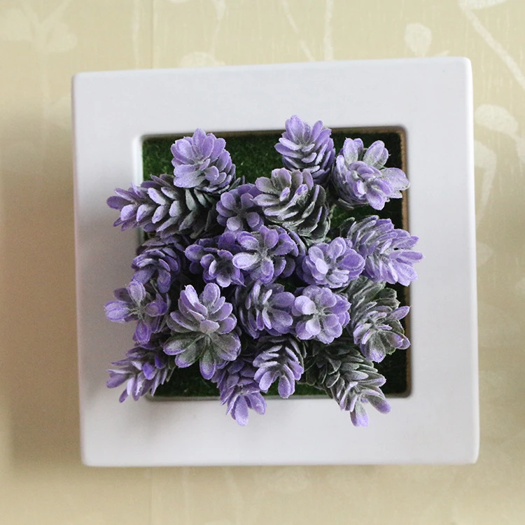 Three-dimensional Floral Wall Decoration Creative Home Rural Decoration Simulated Botanical Shop Living Room Wall Decoration - Цвет: 9