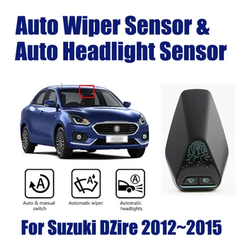 

Smart Car Driving Assistant System For Suzuki DZire 2012~2015 Auto Automatic Rain Wiper Sensor & Headlight Sensors