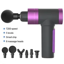 4-6 Massage Heads Warranty Muscle Massage Gun Body Massager Therapy Massager Exercising Muscle Pain Relief Body Muscle Relax
