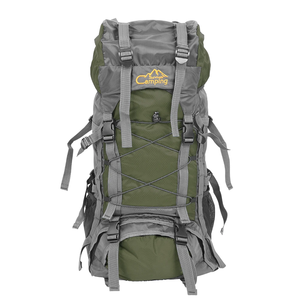 

Free Knight SA008 60L Outdoor Waterproof Hiking Camping Backpack Green