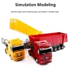 Realistic Shape Simulation RC Heavy Duty Truck Large Load 45 Degree Turning Bucket Sound Effect Fully Controllable RC Truck Toy 2