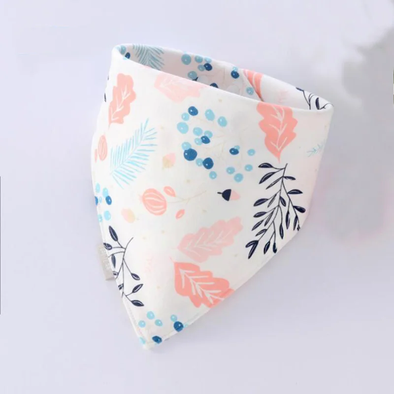 Baby Bibs Pure Cotton Nursing Burp Cloths Feeding Boy Girls Triangle Scarf Bandana for Kids Care Soft | Детская одежда и обувь