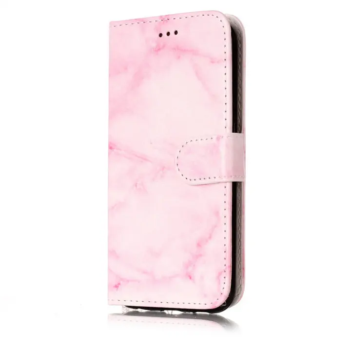 Pink Marble Милый Мрамор Цветы Чехол Для samsung Galaxy A10 A20 A20E A30 A40 A50 A60 A70 S10 S9 S8 плюс роскошный бумажник с отделением для карт для хранения Чехол E01G - Цвет: Pink Marble