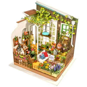 

1pc DIY House Nice Durable Sunshine Garden Model Gift Favor Sunshine Villa