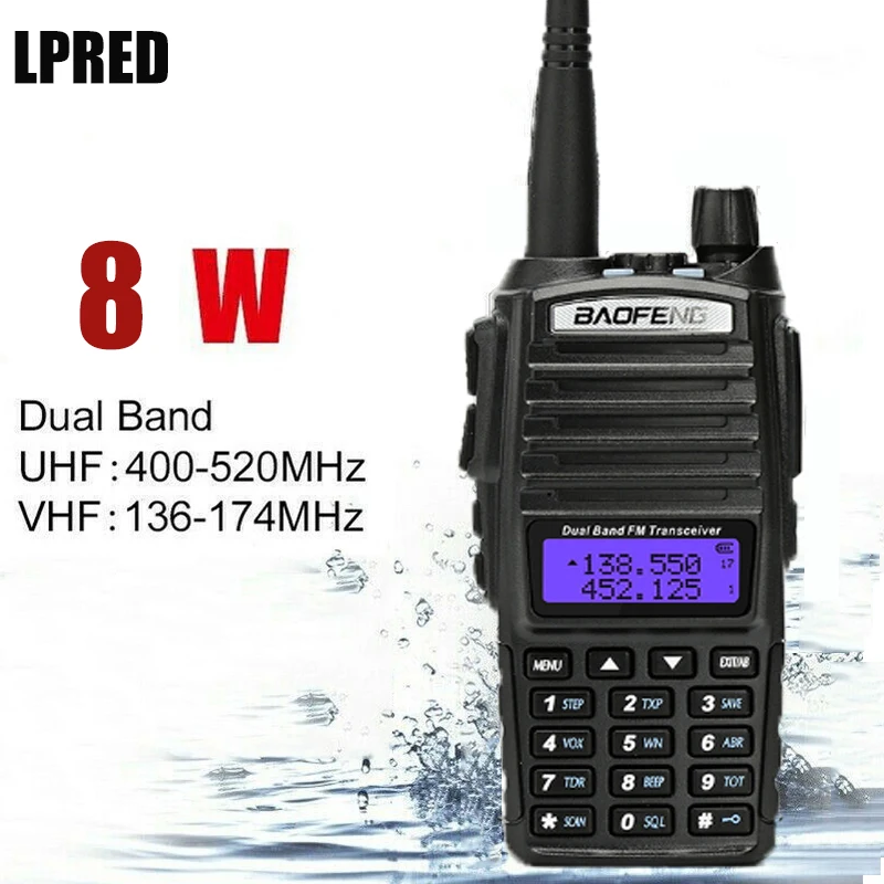 

UV-9R Plus Baofeng 15W VHF UHF Walkie Talkie Dual Band Handheld Two Way Radio