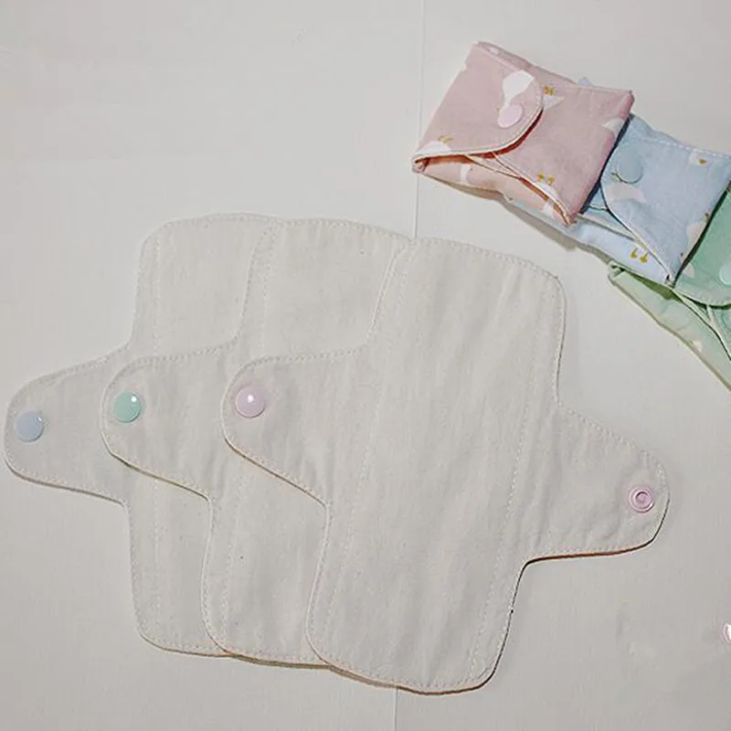 2 Pcs/lot new 160mm Sanitary Pad Soft Reusable Washable Panty Liner Cloth Mama|mama cloth|mama cloth padsmama pads |