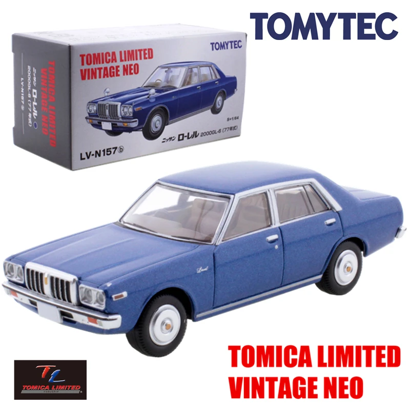 

tomytec tomica limited vintage neo lv n157 nissan laurel 2000gl model kit diecast miniature car toy collectibles hot pop bauble