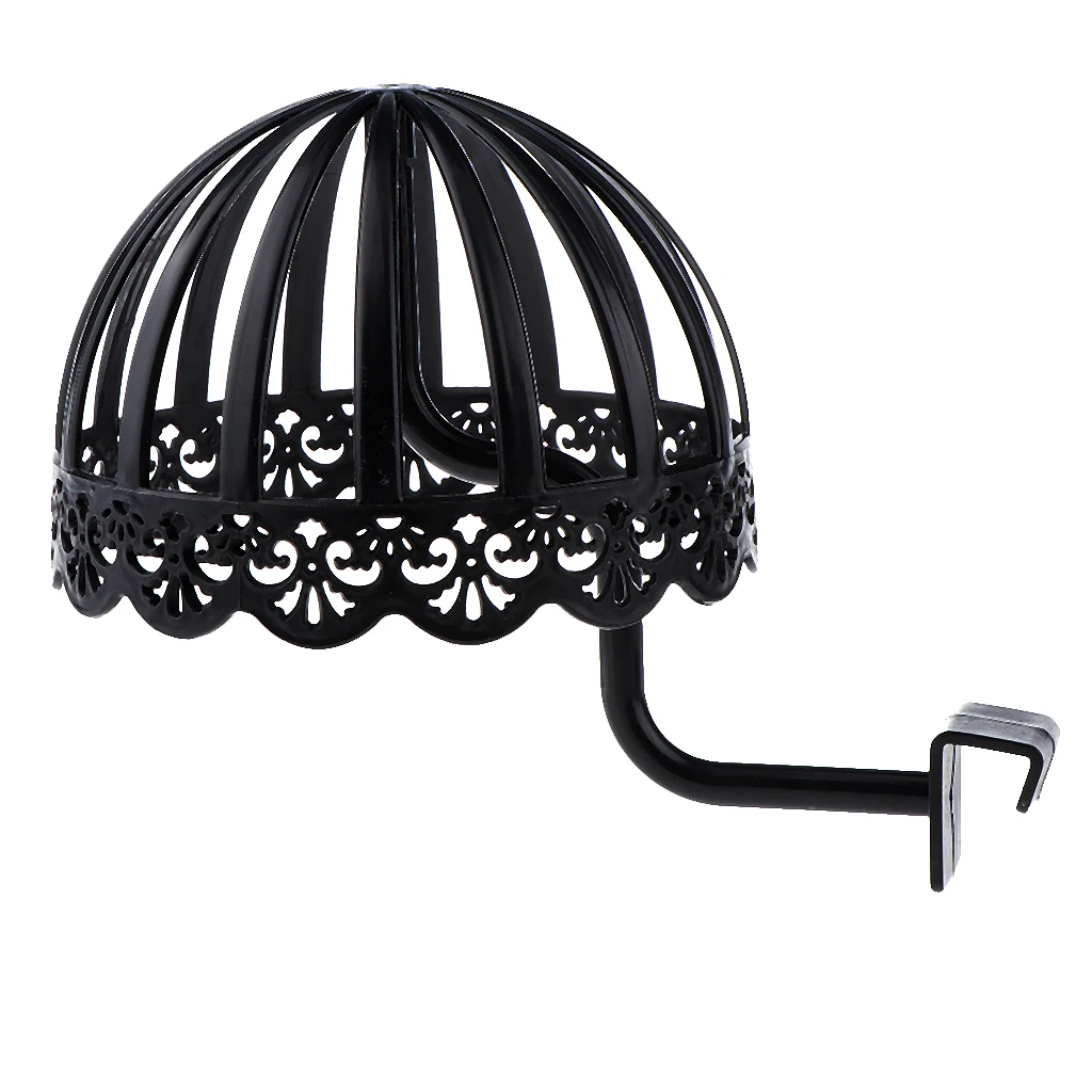 Premium Plastic 2~3 Years Old Infant Toddler Wig Hair Hat Cap Wall Hanger Holder Stand Display Dryer Tool- Black/White