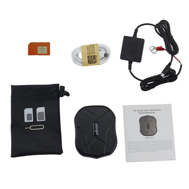 TK905 Waterproof TKSTAR Mini Hidden GPS Tracker GPS Locator for Truck Car Vehicle with Powerful Magnet Free Web APP Tracking mini gps tracker GPS Trackers