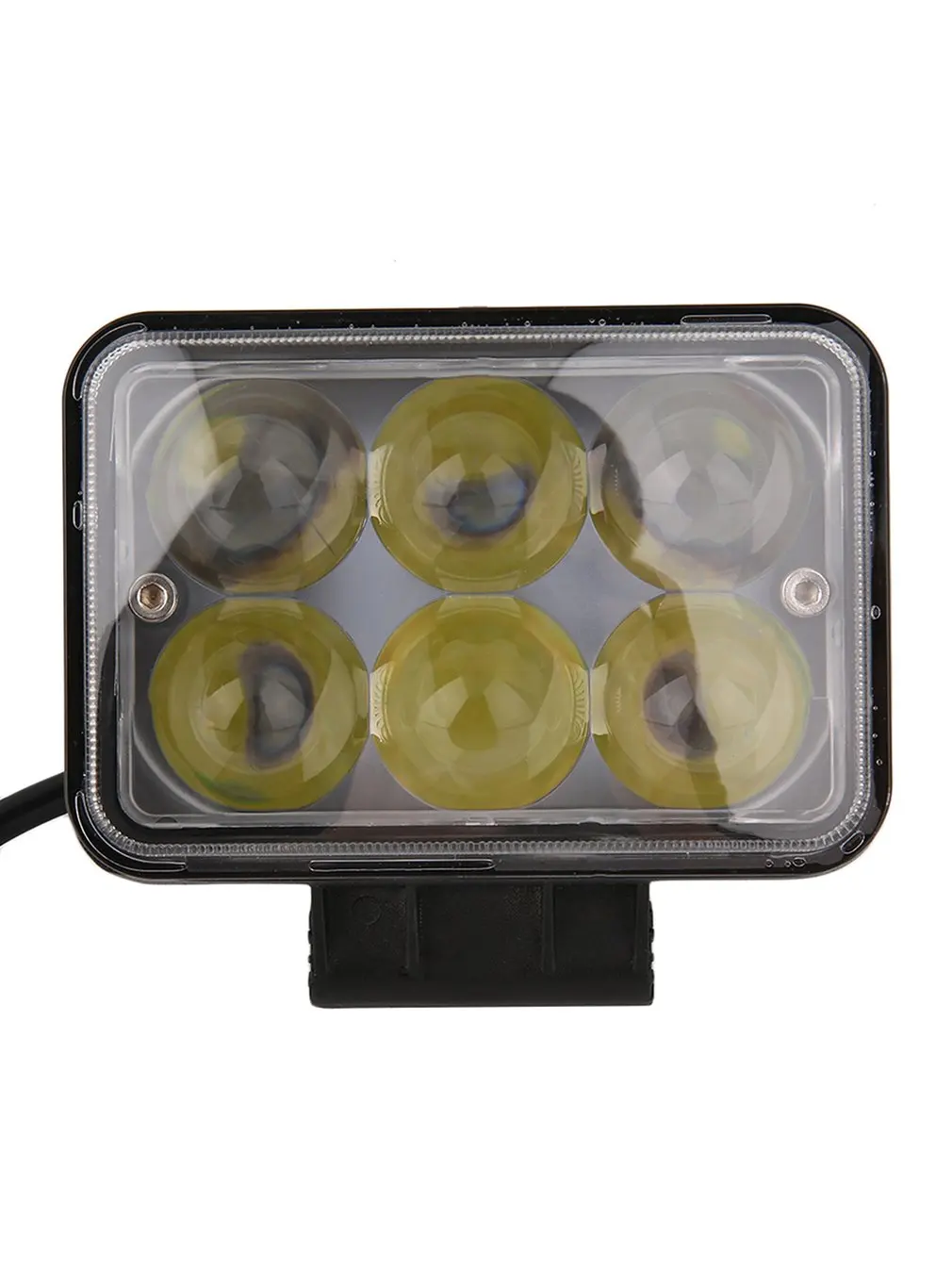 4D 18 Вт 6LED квадратный Авто Мотокросс Подсветка Водонепроницаемый пылезащитный анти-шок, прожектор, точечный светильник, 12V
