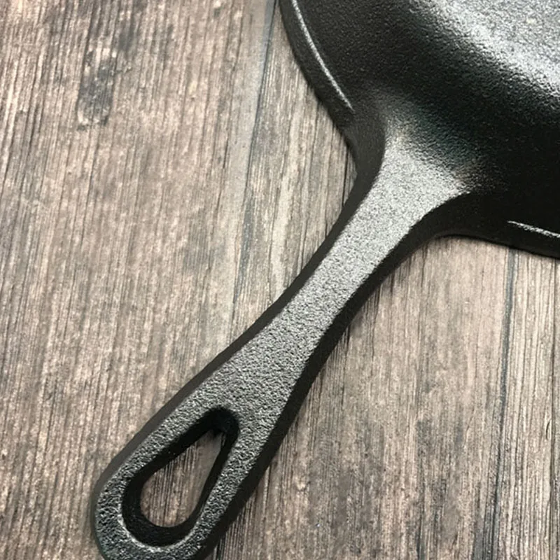 Мини не липкая чугунная сковорода каменный слой сковорода кастрюля маленькая сковорода для жареных яиц использовать газовые и индукционные Cooker-20Cm