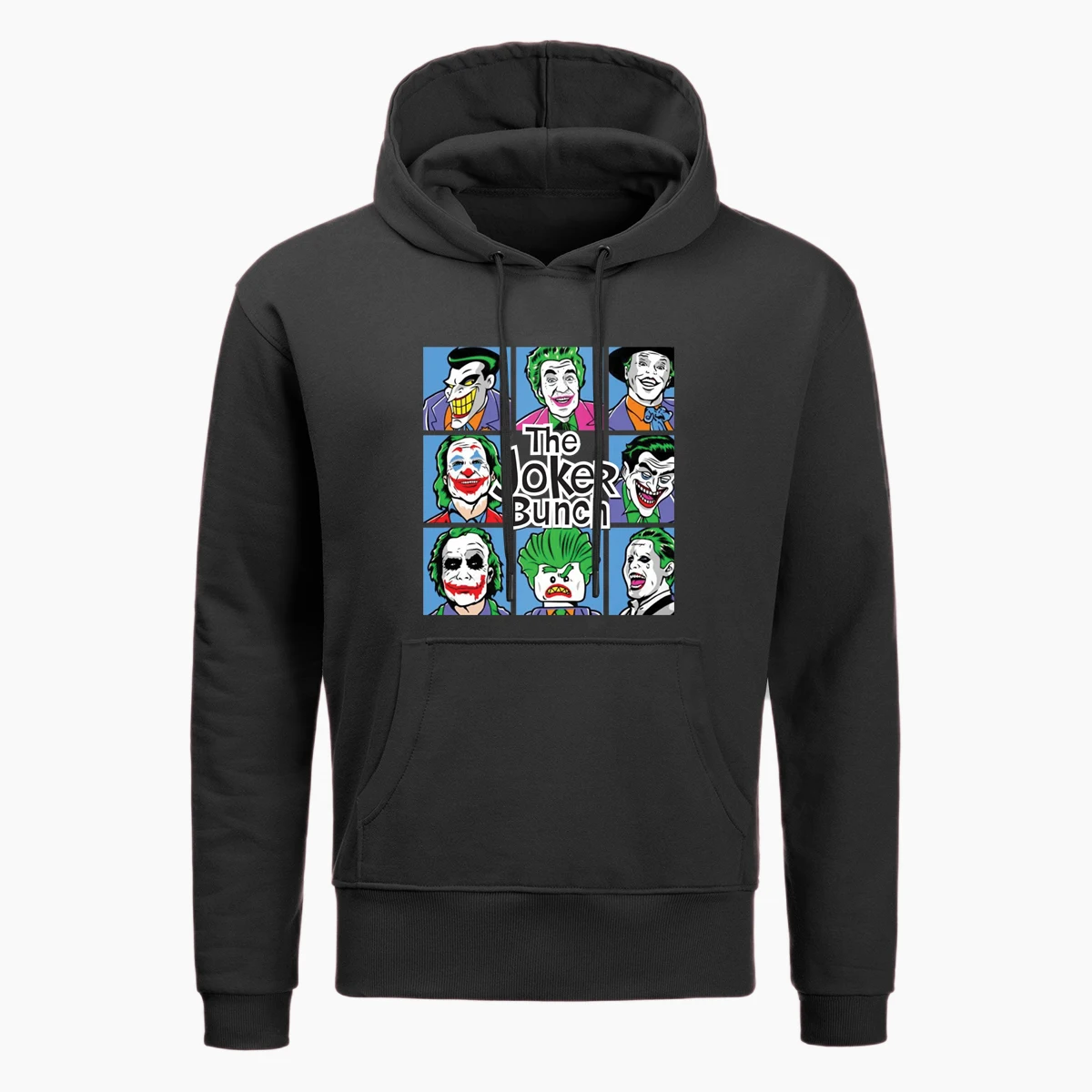Funny The Joker Bunch Print Hoodies Men Jokers Sweatshirt Sportswear Fashion Autumn Hip Hop Tops Winter Harajuku Streetwear
