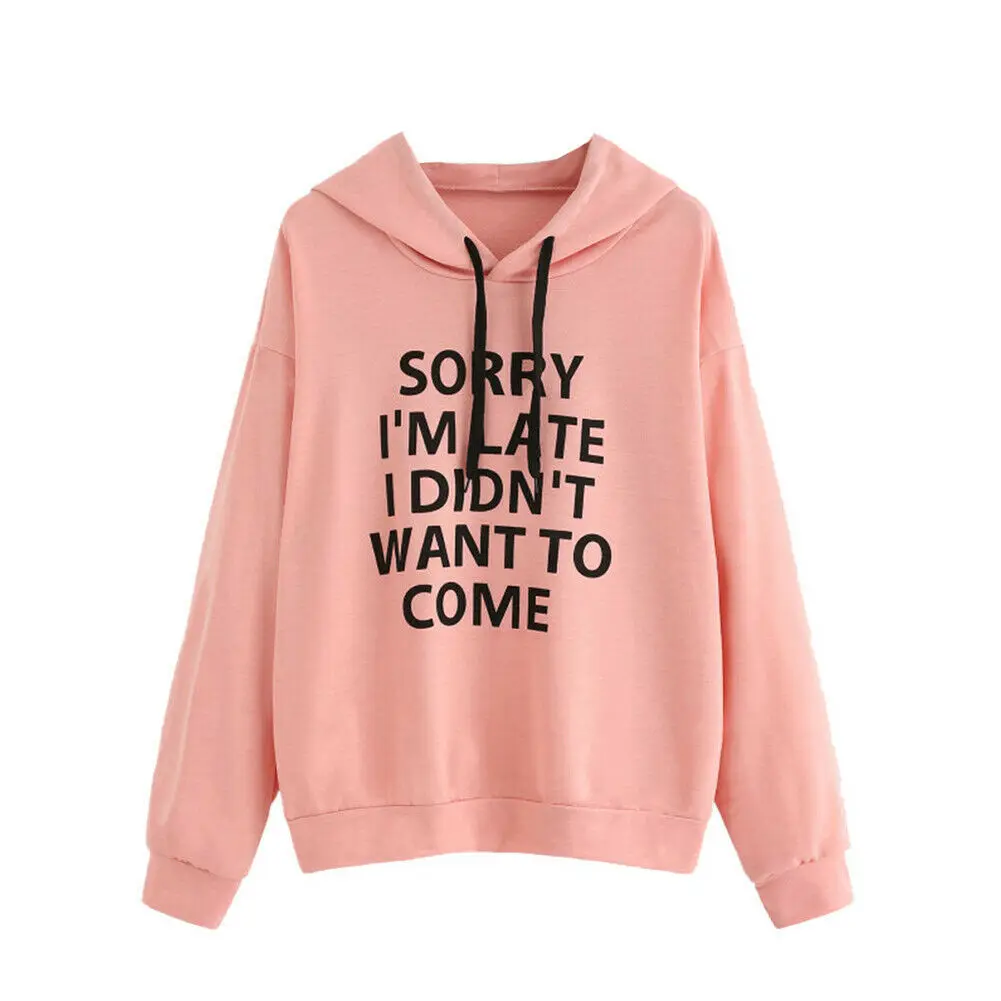 NEW 2019 Women Hoodies Pullover Sweatshirts Harajuku Plus Size Hoodies Long Sleeve Hoody Female Spring Autumn Hooded