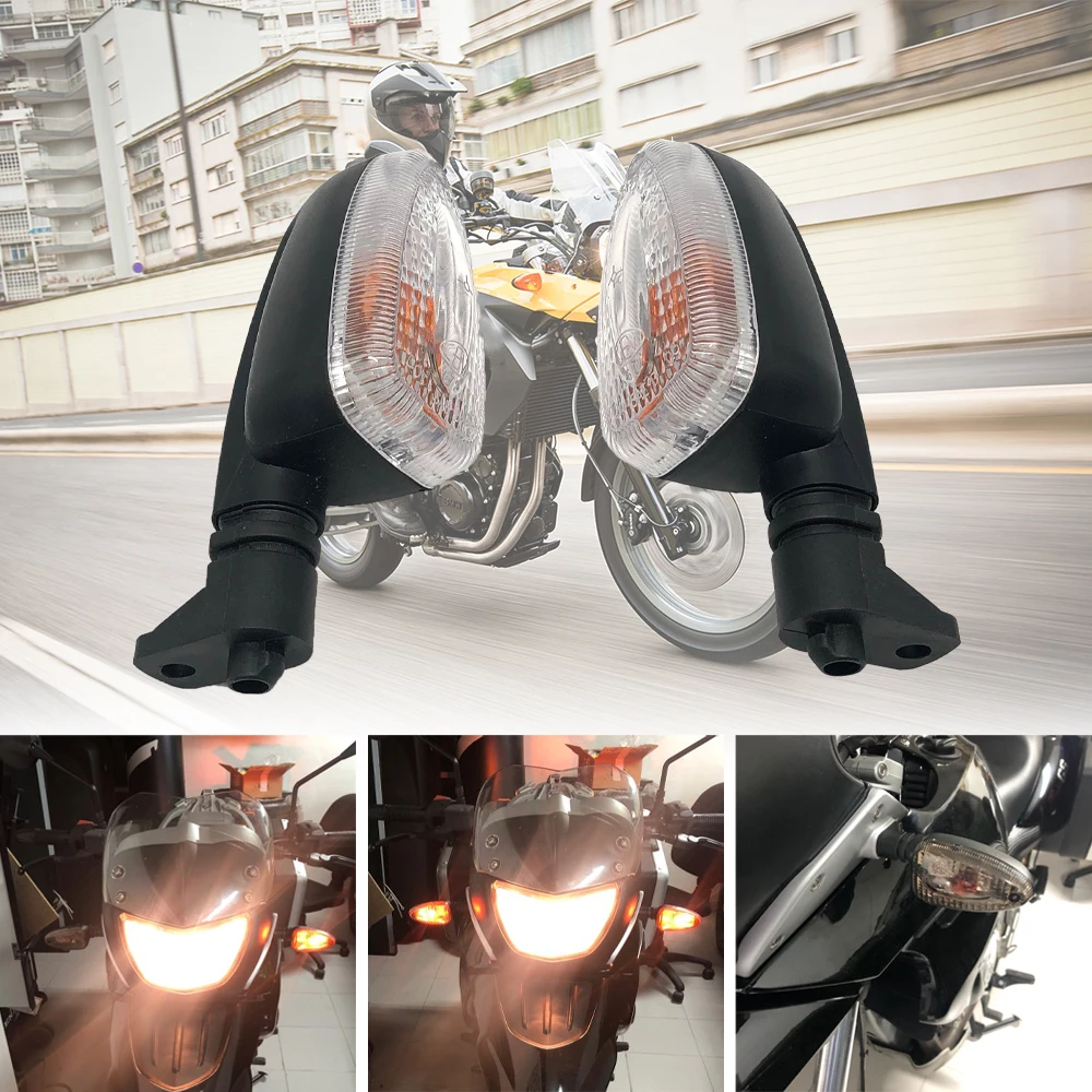 

REALZION 12V Motorcycle Turn Signal Light Direction Indicator Lamp Taillight Tail For BMW F650GS F800GS F800R R1200GS R 1200GS