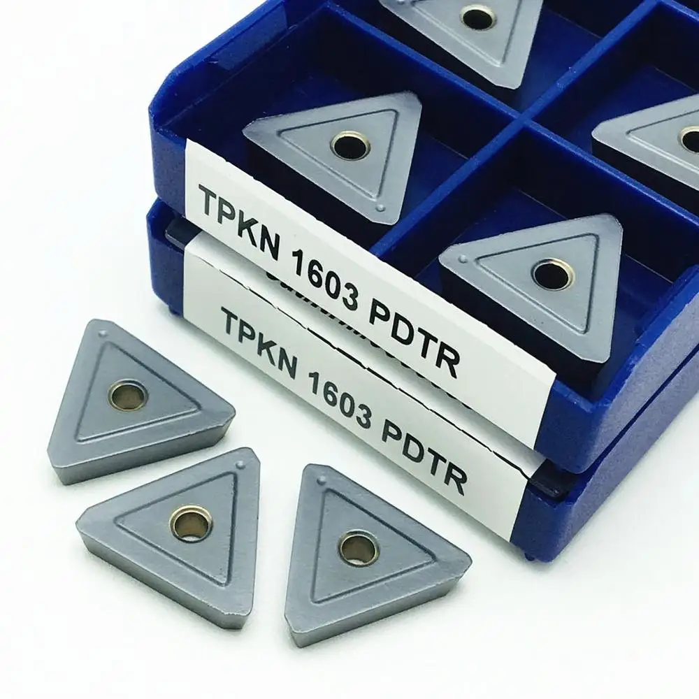 Lathe parts tools TPKN1603 PDTR LT30 carbide inserts external turning TPKN 1603 CNC | Инструменты