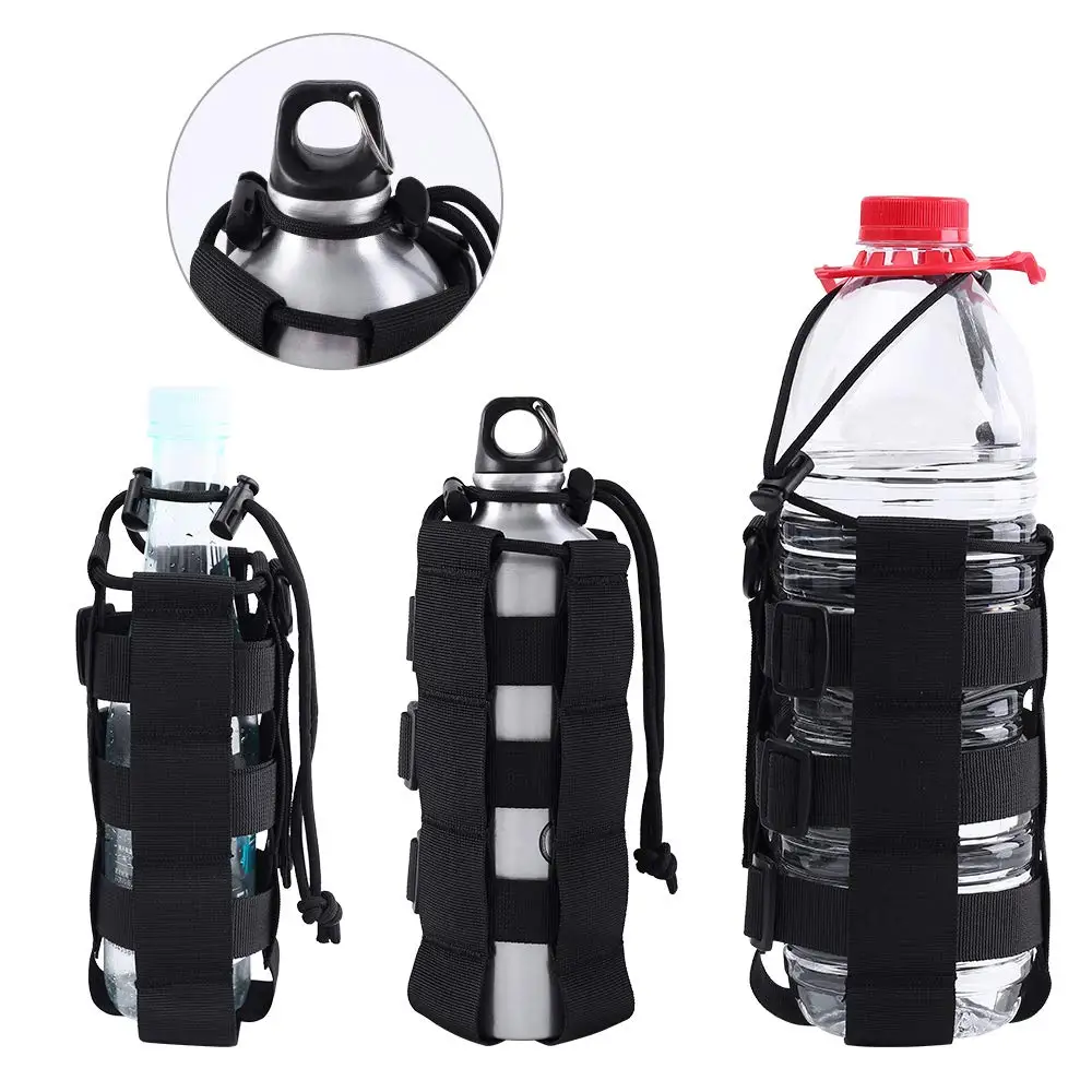 Tactical Molle Water Bottle Pouch Travel Kettle Bag Portable Hydration Carrier Bag Pouch For Hunting Camping Hiking Water Bags Aliexpress