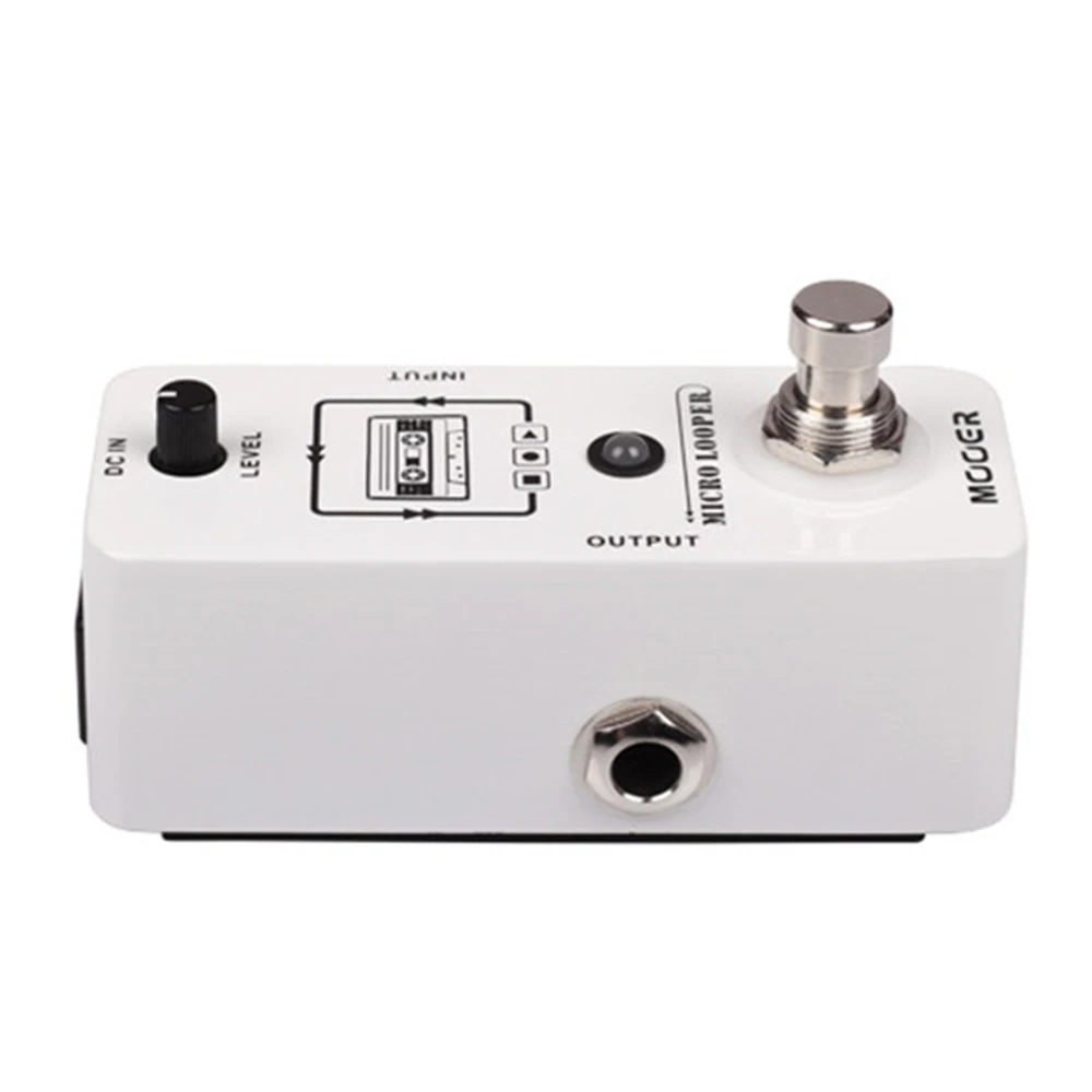 MOOER Micro Looper Мини петля запись педаль эффектов для электрогитары истинный обход металлический корпус для гитары Запчасти и аксессуары