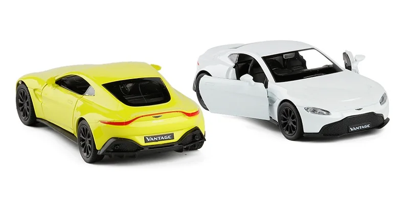 Точная имитация эксклюзивный Diecasts& Toy Vehicles: RMZ city автомобильный Стайлинг Aston Martin Vantage 1:36 сплав литье под давлением игрушечные машины