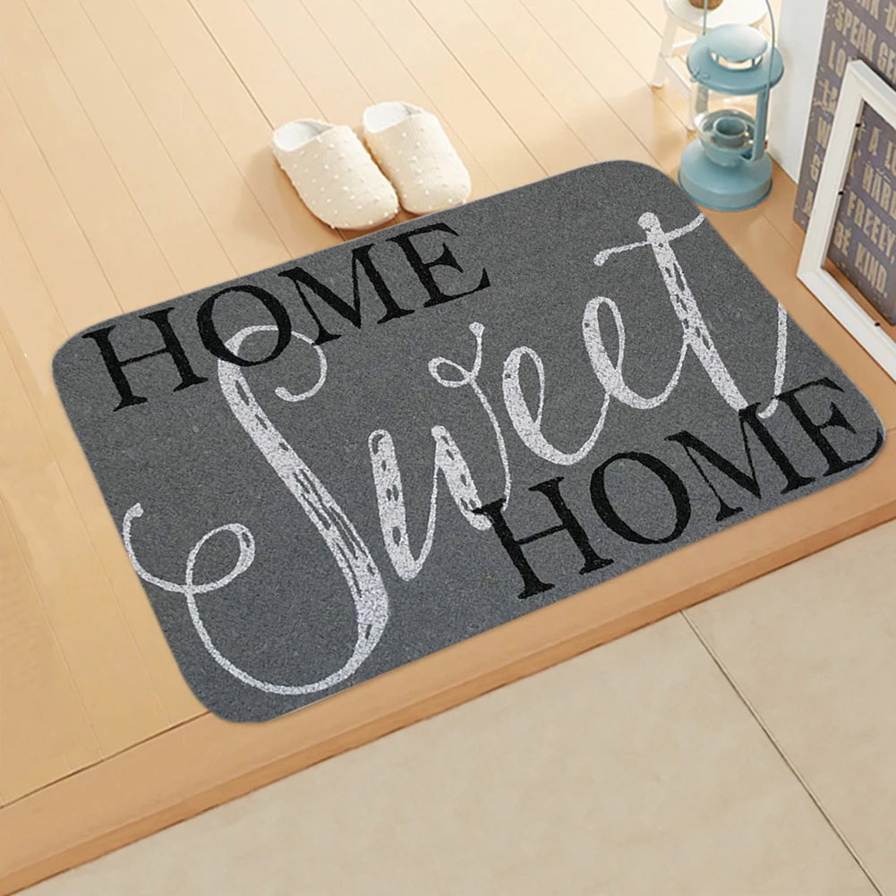 hot Creative letter mat Home Entrance Floor Rug Non slip