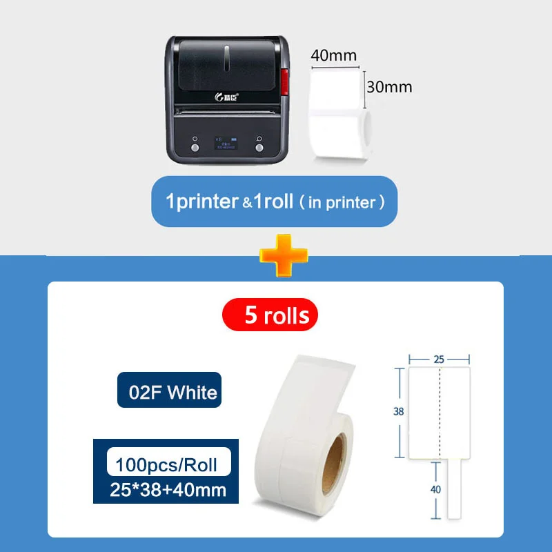 NIIMBOT B3S Portable Cable Label Thermal Printer Wire Tube Marking Machine Line Number Label Maker Power Communication Network 