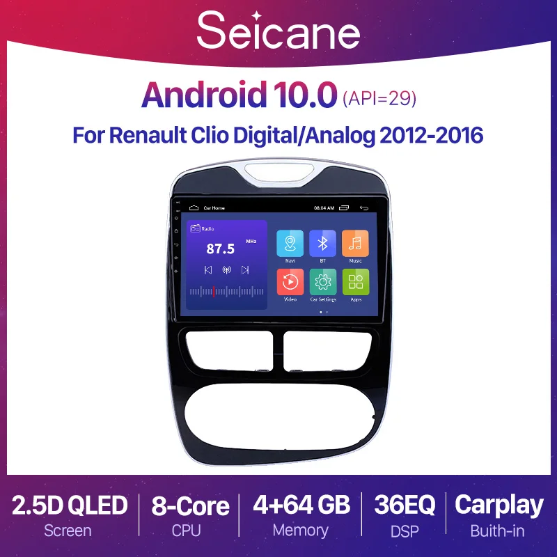 Seicane 10 1 дюймов Android 10. 0 2 + 32G автомобильный радиоприемник GPS навигационная система