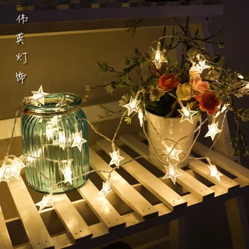 

Led Lights String Star Lights String Small Colored Lights All Over The Sky Star Lights Christmas Room Decoration Lights Battery