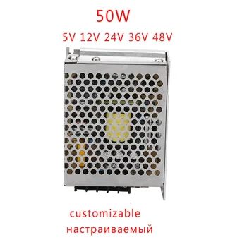 

YK MS-50 MINI Customizable SMPS Power Supply Switching Transformer 220V To 5V 12V 24V 36V AC DC Power Source Supply 50W