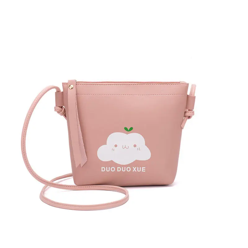 2020 new cute cloud print shoulder bag fashion small shoulder bag girl clutch bag children messenger bag girl Mujer Bolsas