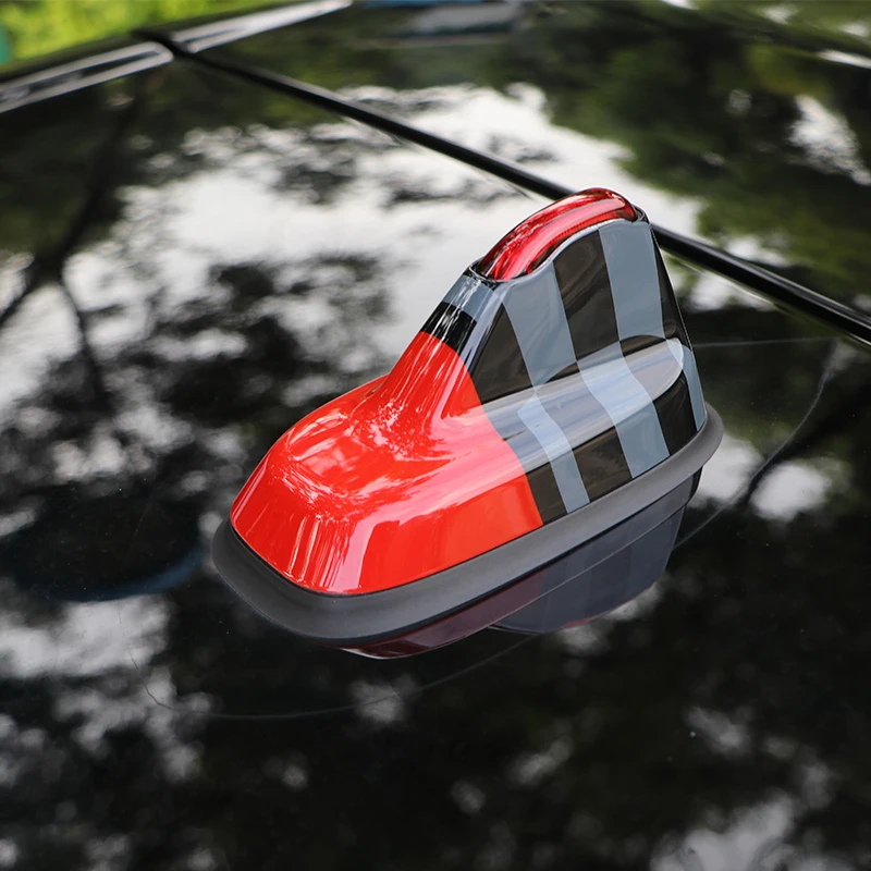 

Car Modification Antenna base Cover Decoration Sticker For BMW MINI Cooper S F54 F60 Clubman Car Exterior Styling Accessories