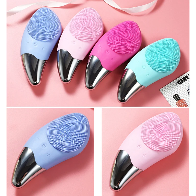 Водонепроницаемая электрическая машина для чистки лица перезаряжаемая