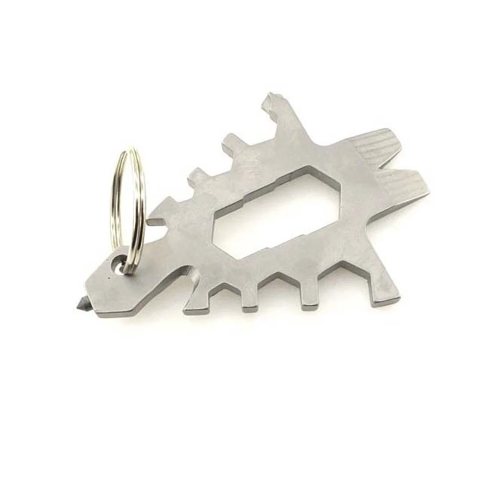 

1pcs Christmas Tree Multifunctional Stainless Steel Tools Combination Compact Portable Outdoor Camping Type Bottle Opener Wrench