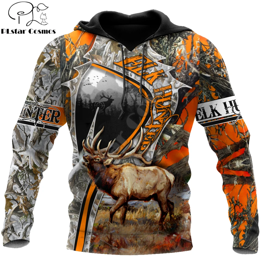 

Beautiful Elk Hunting 3D Printed Hoodie Animal Men Sweatshirt Unisex Streetwear Zip Pullover Casual Jacket Tracksuits KJ0253