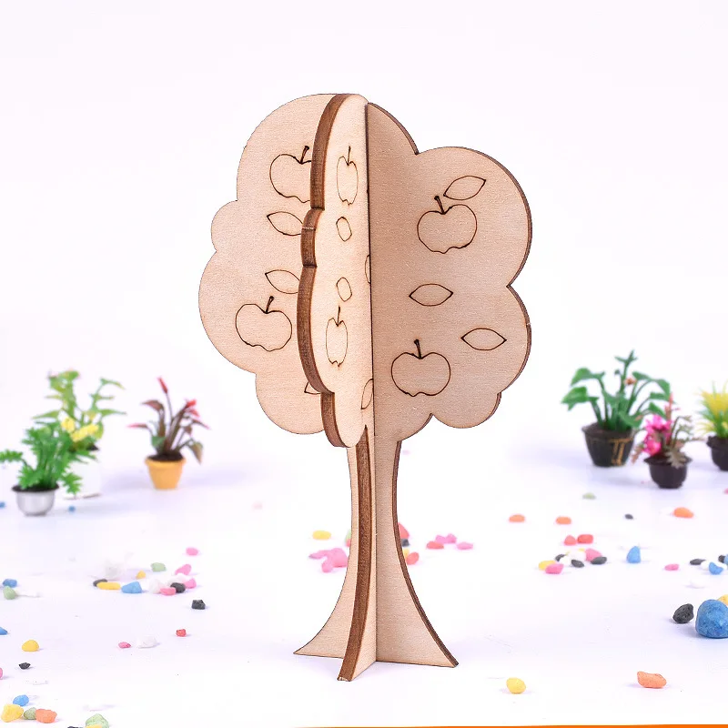 

DIY Small Invention Primary School STUDENT'S Science Experiment-Apple Tree Science And Technology Small Production