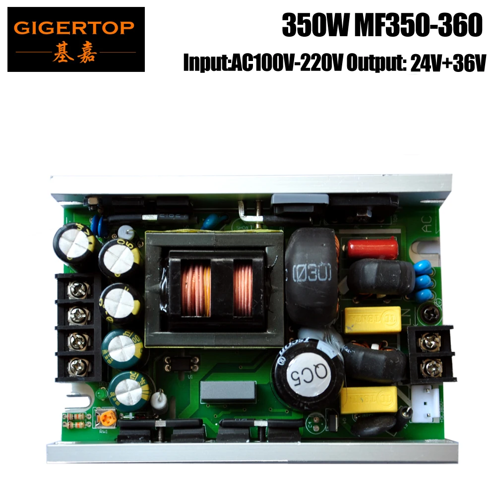 24V 36V MF350-360 350W Питание для 4 глаза COB Led аудитории светильник/светодиодный уголовного светильник высокого Мощность Поддержка долгая Рабочая продолжительность освещение tiptop - Цвет: 24V 36V
