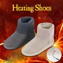 Теплые стильные Зимние ботиночки USB нескользящее устройство для сушки обуви теплые домашние Тапочки